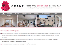 Tablet Screenshot of grantproperties.be